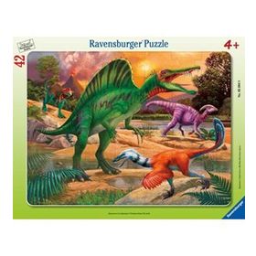 Ravensburger 050949 42 Parça Büyük Çerçeveli Spinosaurus Puzzle
