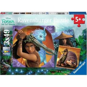 Ravensburger 050987 3x49 Parça WD Raya Puzzle
