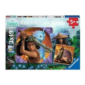 Ravensburger 050987 3x49 Parça WD Raya Puzzle