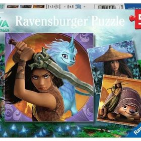 Ravensburger 050987 3x49 Parça WD Raya Puzzle
