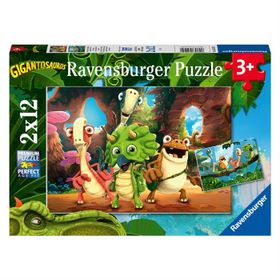 Ravensburger 051250 2x12 Parça Dino Dostlar Çocuk Puzzle
