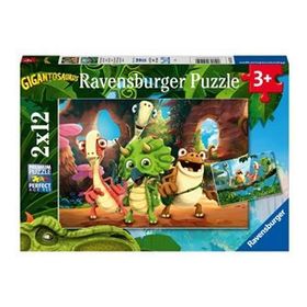 Ravensburger 051250 2x12 Parça Dino Dostlar Çocuk Puzzle