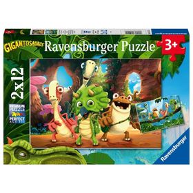 Ravensburger 051250 2x12 Parça Dino Dostlar Çocuk Puzzle