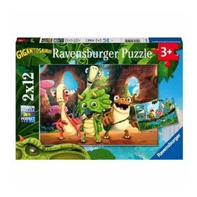 Ravensburger 051250 2x12 Parça Dino Dostlar Çocuk Puzzle