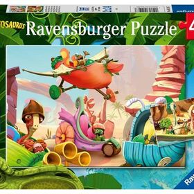 Ravensburger 051267 2x24 Parça Puzzle Gigantosaurus