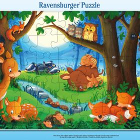 Ravensburger 051465 35 Parça Büyük Çerçeveli Hayvancıklar Puzzle
