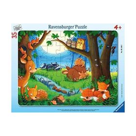 Ravensburger 051465 35 Parça Büyük Çerçeveli Hayvancıklar Puzzle