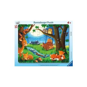 Ravensburger 051465 35 Parça Büyük Çerçeveli Hayvancıklar Puzzle