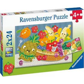 Ravensburger 052486 Meyveler 2x24 Parça Puzzle