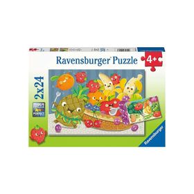 Ravensburger 052486 Meyveler 2x24 Parça Puzzle