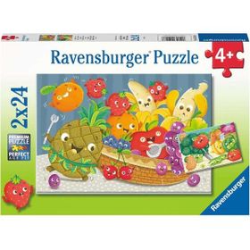 Ravensburger 052486 Meyveler 2x24 Parça Puzzle