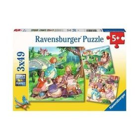 Ravensburger 055647 3x49 Parça Küçük Prensesler Puzzle