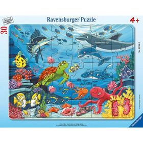 Ravensburger 055661 30 Parça Büyük Çerçeveli Deniz Altında Puzzle