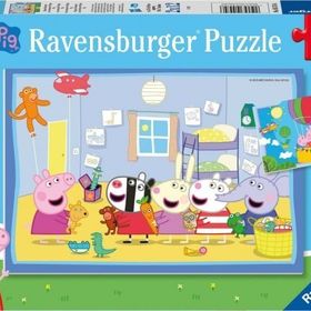 Ravensburger 055746 Peppa Pig Macerada 2x12 Parçalı Puzzle