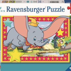 Ravensburger 055753 2x12 Parça Walt Disney Hayvanlar Puzzle