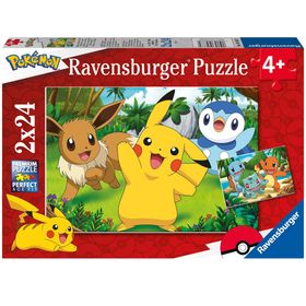 Ravensburger 056682 2x24 Parça Pokemon Puzzle