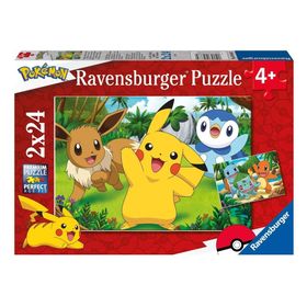 Ravensburger 056682 2x24 Parça Pokemon Puzzle
