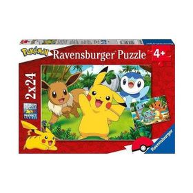 Ravensburger 056682 2x24 Parça Pokemon Puzzle