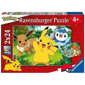 Ravensburger 056682 2x24 Parça Pokemon Puzzle