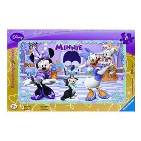 Ravensburger 060498 Disney Minnie Mouse 15 Parça Çocuk Puzzle