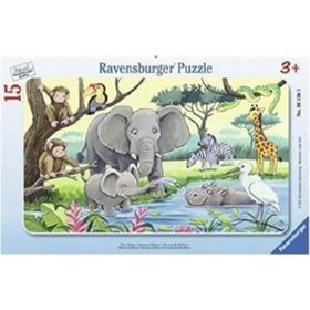 Ravensburger 061365 Animals 15 Parça Çocuk Puzzle