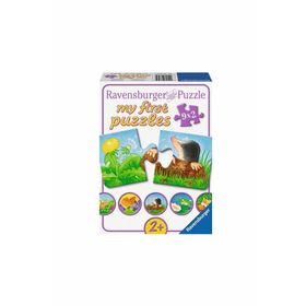 Ravensburger 073139 9x2 Parçalı Bahçe Hayvanları Puzzle