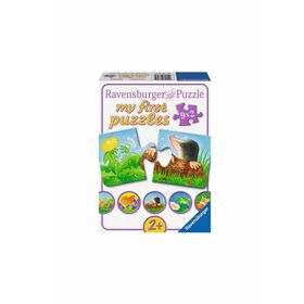 Ravensburger 073139 9x2 Parçalı Bahçe Hayvanları Puzzle