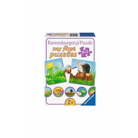 Ravensburger 073139 9x2 Parçalı Bahçe Hayvanları Puzzle