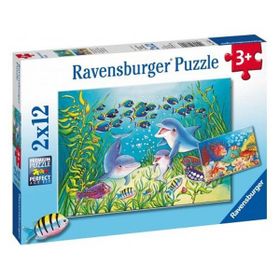 Ravensburger 076253 Sea Bed 2x12 Parça Puzzle