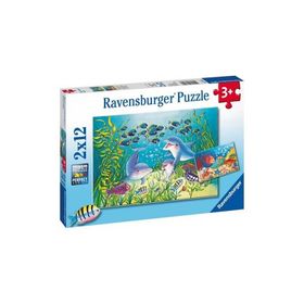 Ravensburger 076253 Sea Bed 2x12 Parça Puzzle
