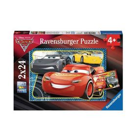 Ravensburger 078165 WD Cars 2x24 Parça Puzzle