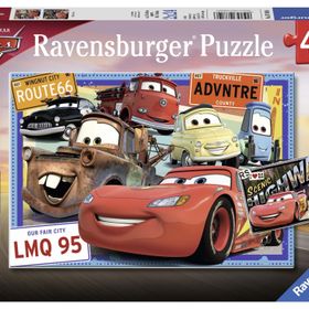 Ravensburger 078165 WD Cars 2x24 Parça Puzzle