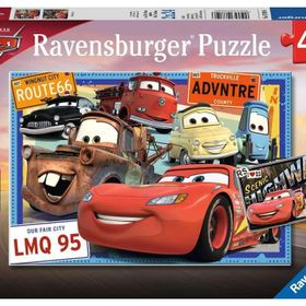 Ravensburger 078165 WD Cars 2x24 Parça Puzzle