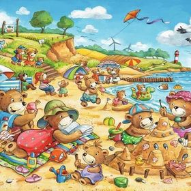 Ravensburger 078295 Seaside Holiday 2x24 Parça Puzzle