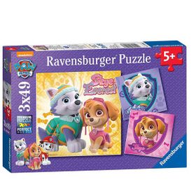 Ravensburger 080083 Paw Patrol Skye 3x49 Parça Puzzle