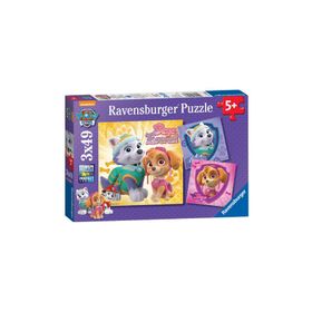 Ravensburger 080083 Paw Patrol Skye 3x49 Parça Puzzle