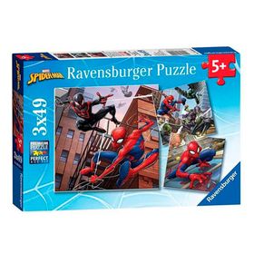 Ravensburger 080250 Spiderman 3x49 Parça Puzzle