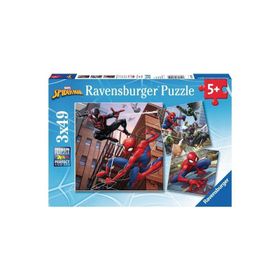 Ravensburger 080250 Spiderman 3x49 Parça Puzzle