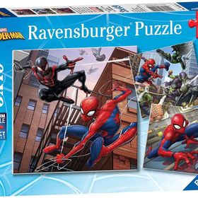 Ravensburger 080250 Yapboz Örümcek Adam Eylemde 3x49 Parça Puzzle