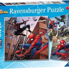 Ravensburger 080250 Yapboz Örümcek Adam Eylemde 3x49 Parça Puzzle