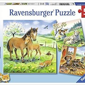 Ravensburger 08029 Hayvanlar Puzzle