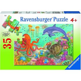 Ravensburger 087808 Okyanus Canlıları 35 Parça Puzzle