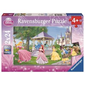 Ravensburger 088652 Disney Büyülü Prensesler 2X24 Parça Çocuk Puzzle