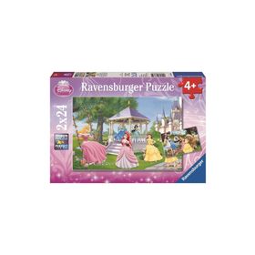 Ravensburger 088652 Disney Büyülü Prensesler 2X24 Parça Çocuk Puzzle