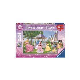Ravensburger 088652 Disney Büyülü Prensesler 2X24 Parça Çocuk Puzzle