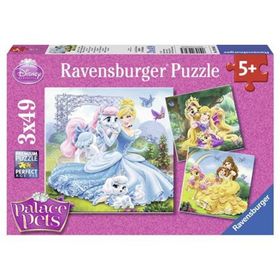 Ravensburger 093465 Rapunzel 3x49 Parça Puzzle