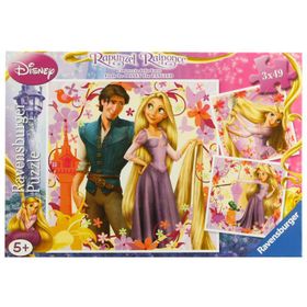 Ravensburger 093465 Rapunzel 3x49 Parça Puzzle