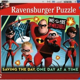 Ravensburger 100 Parça Walt Disney İnanılmaz Aile 2 - 107162 Puzzle