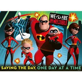 Ravensburger 100 Parça Walt Disney İnanılmaz Aile 2 - 107162 Puzzle