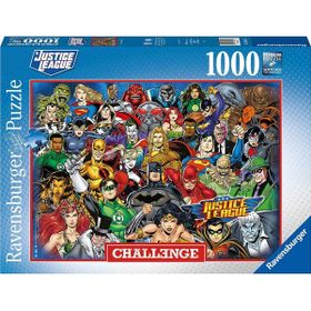 Ravensburger 1000 Parçalı DC Comics Rekabet Puzzle
